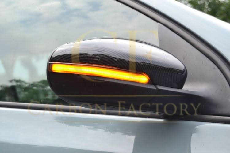 OEM Style Carbon Fibre Replacement Mirror Covers for VW Golf MK6 GTI R20 08-13