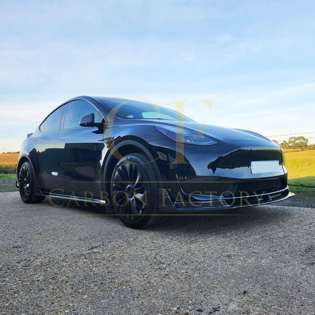 OEM Style Pre-Preg Carbon Fibre Mirror Covers for Tesla Model Y 19-24