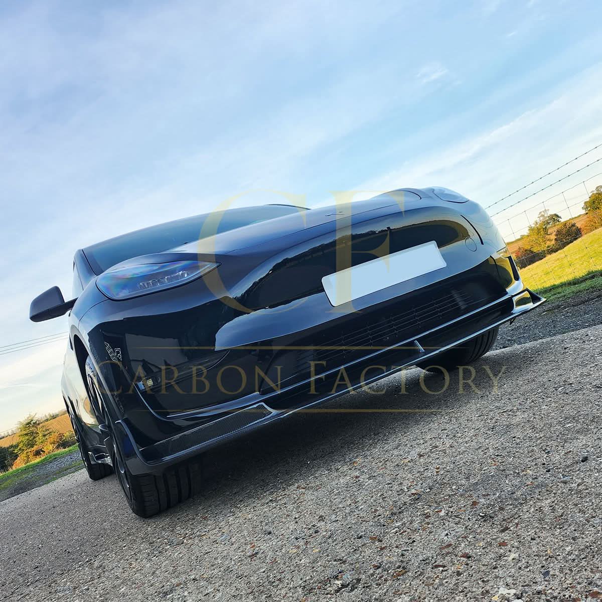 OEM Style Pre-Preg Carbon Fibre Mirror Covers for Tesla Model Y 19-24