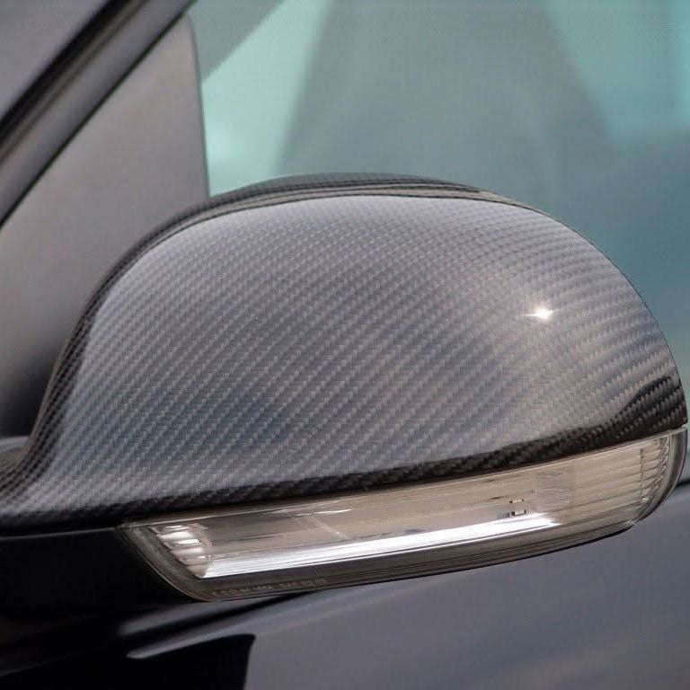 Replacement Carbon Fibre Mirror Covers for VW Golf MK5 04-09