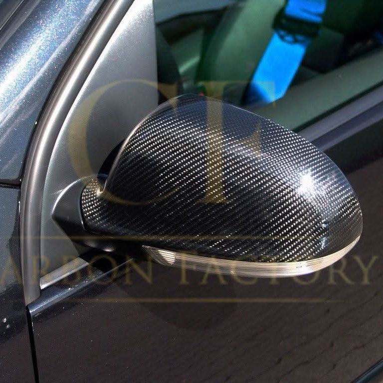 Replacement Carbon Fibre Mirror Covers for VW Golf MK5 04-09
