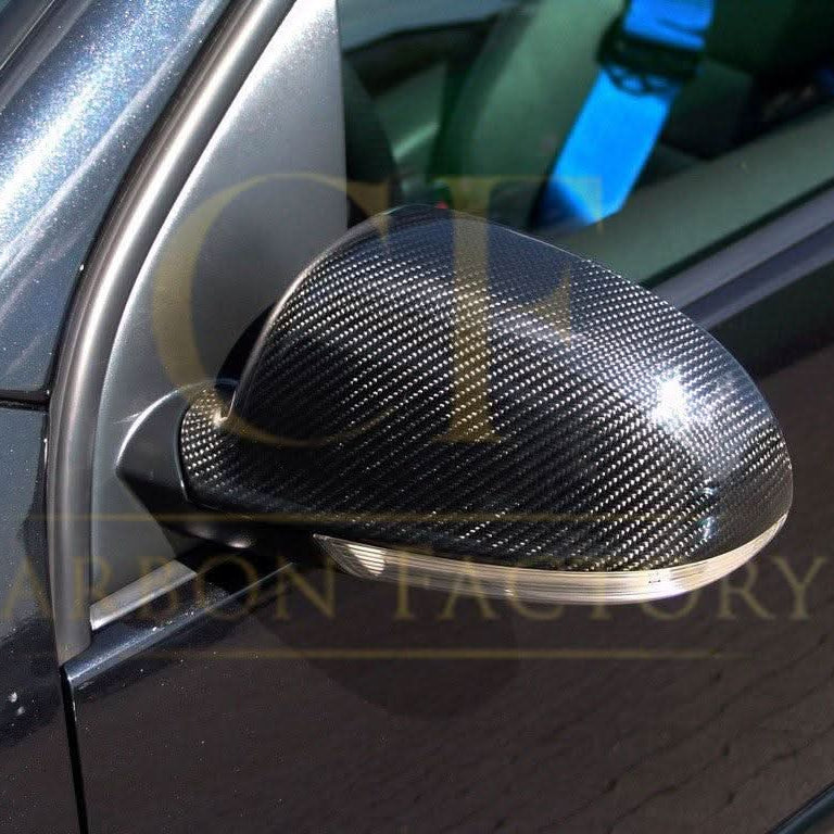 Replacement Carbon Fibre Mirror Covers for VW Golf MK5 04-09