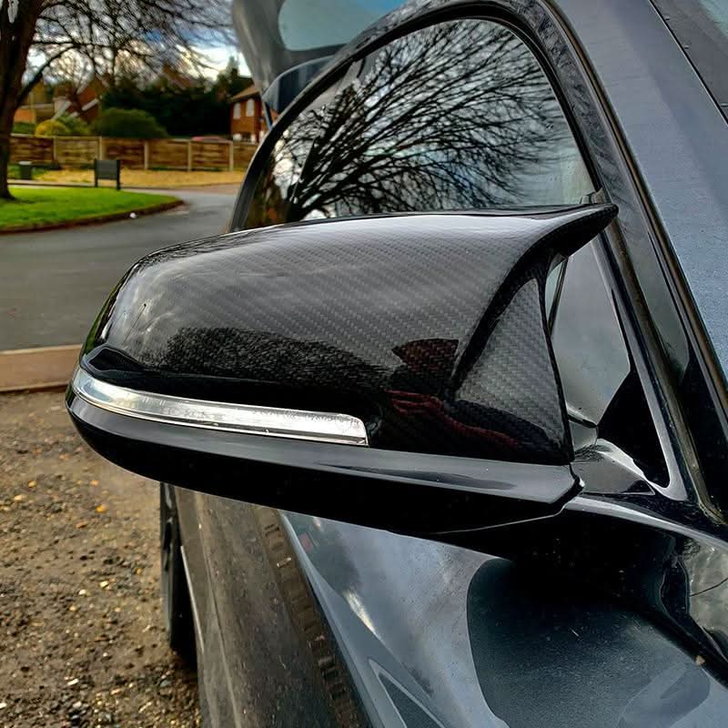 V Style Carbon Fibre Replacement Mirror Cover for BMW F22 2 Series F87 M2 13-21