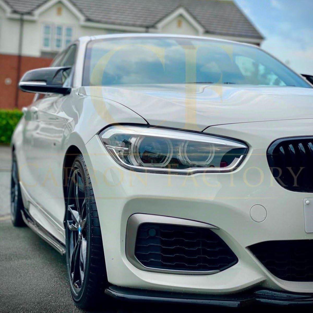 V Style Carbon Fibre Replacement Mirror Covers for BMW F32 F33 F36 4 Series 13-21