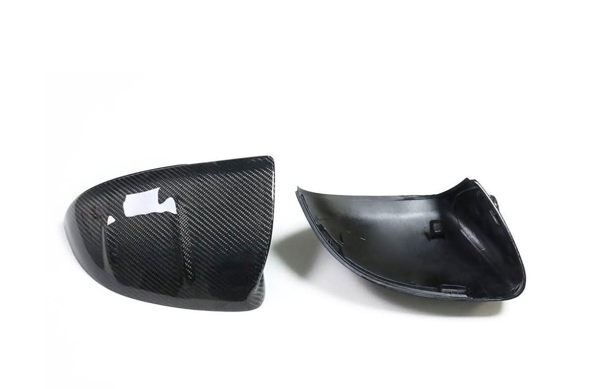 V Style Carbon Fibre Replacement Mirror Covers for Mercedes Benz W206 C Class W223 S Class 19-22
