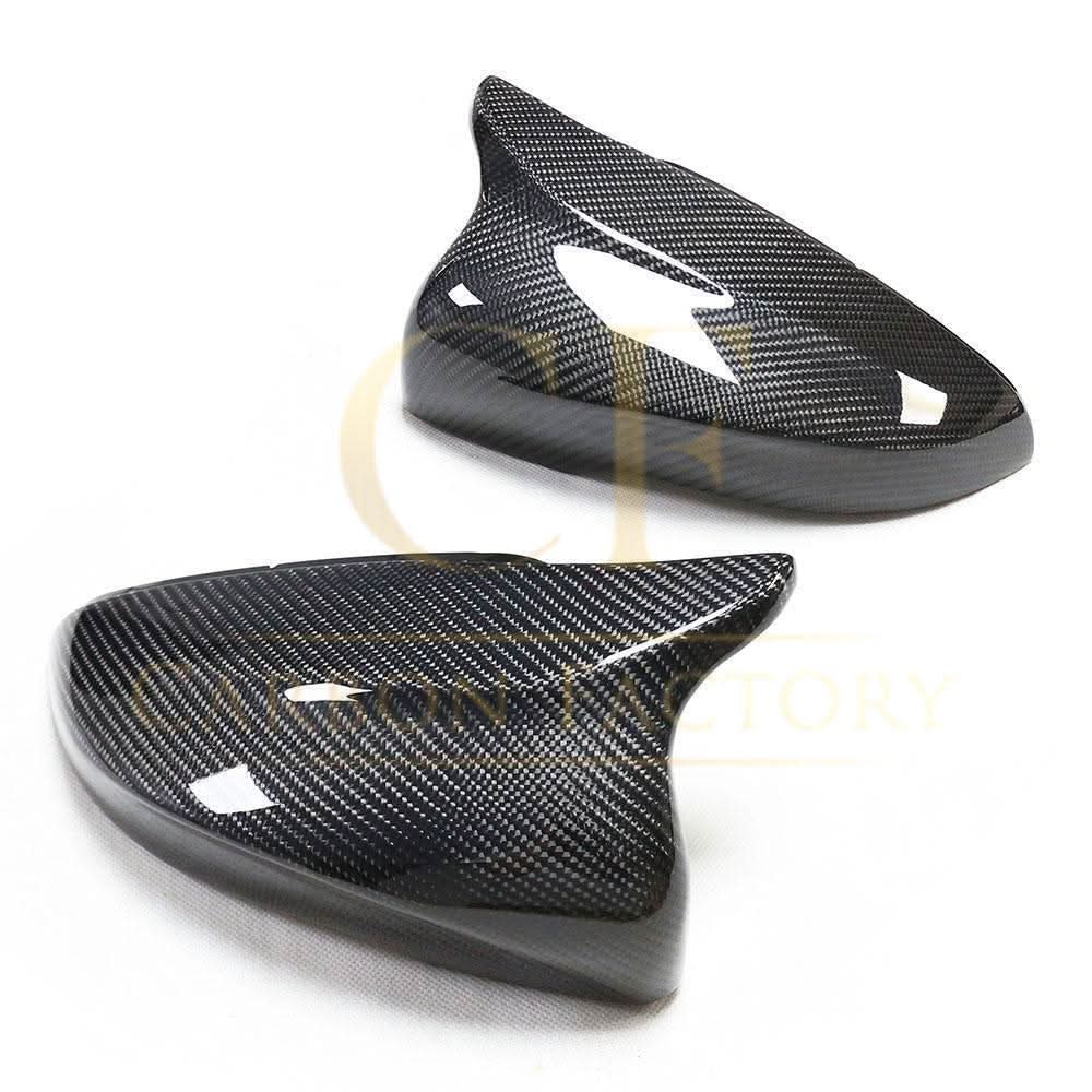 V Style Carbon Fibre Replacement Mirror Covers for VW Golf MK6 GTI R20 08-13