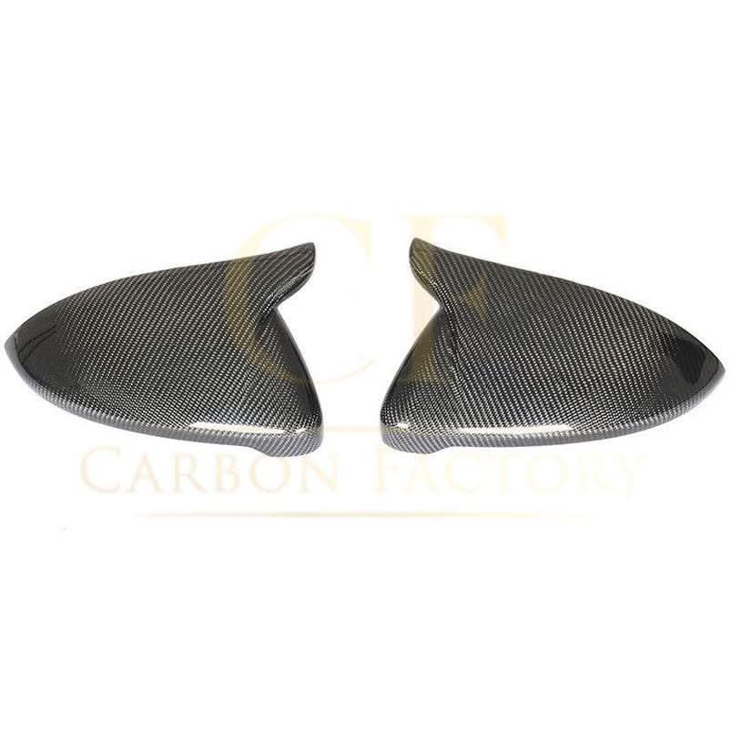 V Style Carbon Fibre Replacement Mirror Covers for VW Golf MK7 MK7.5 inc GTI & R 14-20
