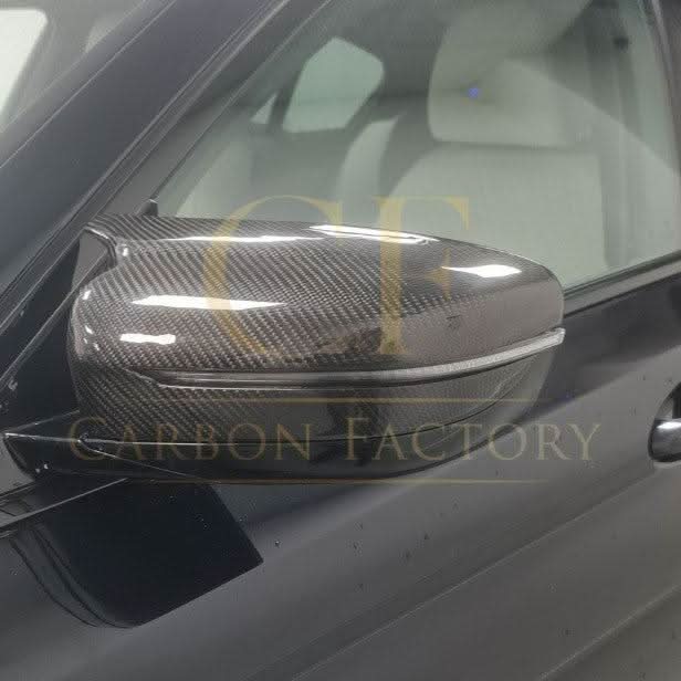 MP Style Carbon Fibre / Gloss Black Replacement Mirror Covers for BMW G11 G12 7 Series 15-23