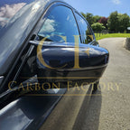 MP Style Carbon Fibre / Gloss Black Replacement Mirror Covers for BMW G11 G12 7 Series 15-23