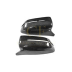 MP Style Carbon Fibre / Gloss Black Replacement Mirror Covers for BMW G11 G12 7 Series 15-23
