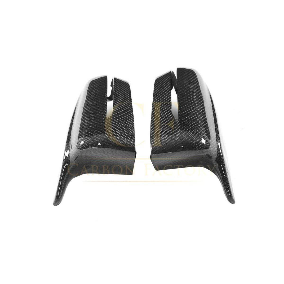 MP Style Carbon Fibre / Gloss Black Replacement Mirror Covers for BMW G11 G12 7 Series 15-23