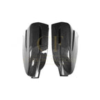 MP Style Carbon Fibre / Gloss Black Replacement Mirror Covers for BMW G11 G12 7 Series 15-23