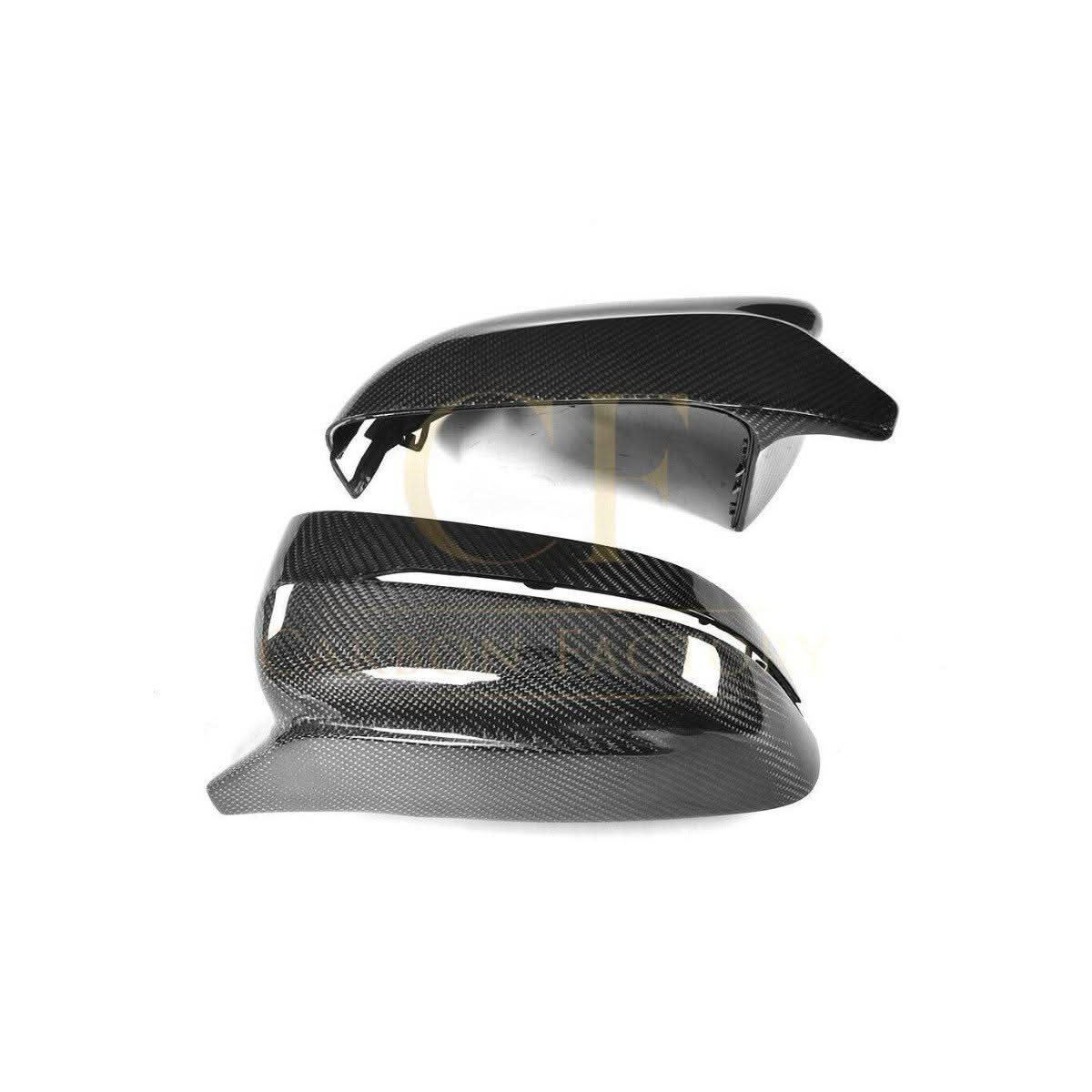 MP Style Carbon Fibre / Gloss Black Replacement Mirror Covers for BMW G11 G12 7 Series 15-23