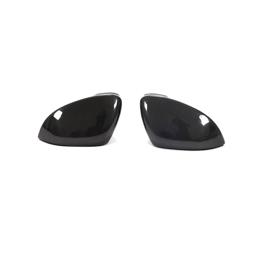 Carbon Fibre Replacement Mirror Covers for VW Golf MK8 inc GTI & R 21-Present