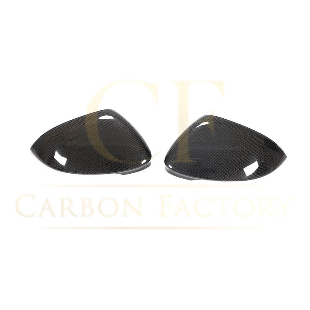 Carbon Fibre Replacement Mirror Covers for VW Golf MK8 inc GTI & R 21-Present