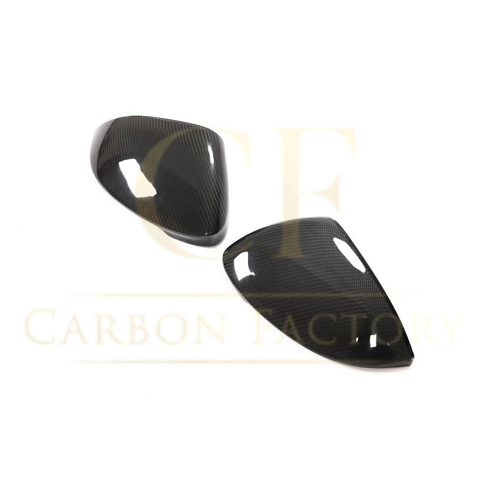 Carbon Fibre Replacement Mirror Covers for VW Golf MK8 inc GTI & R 21-Present