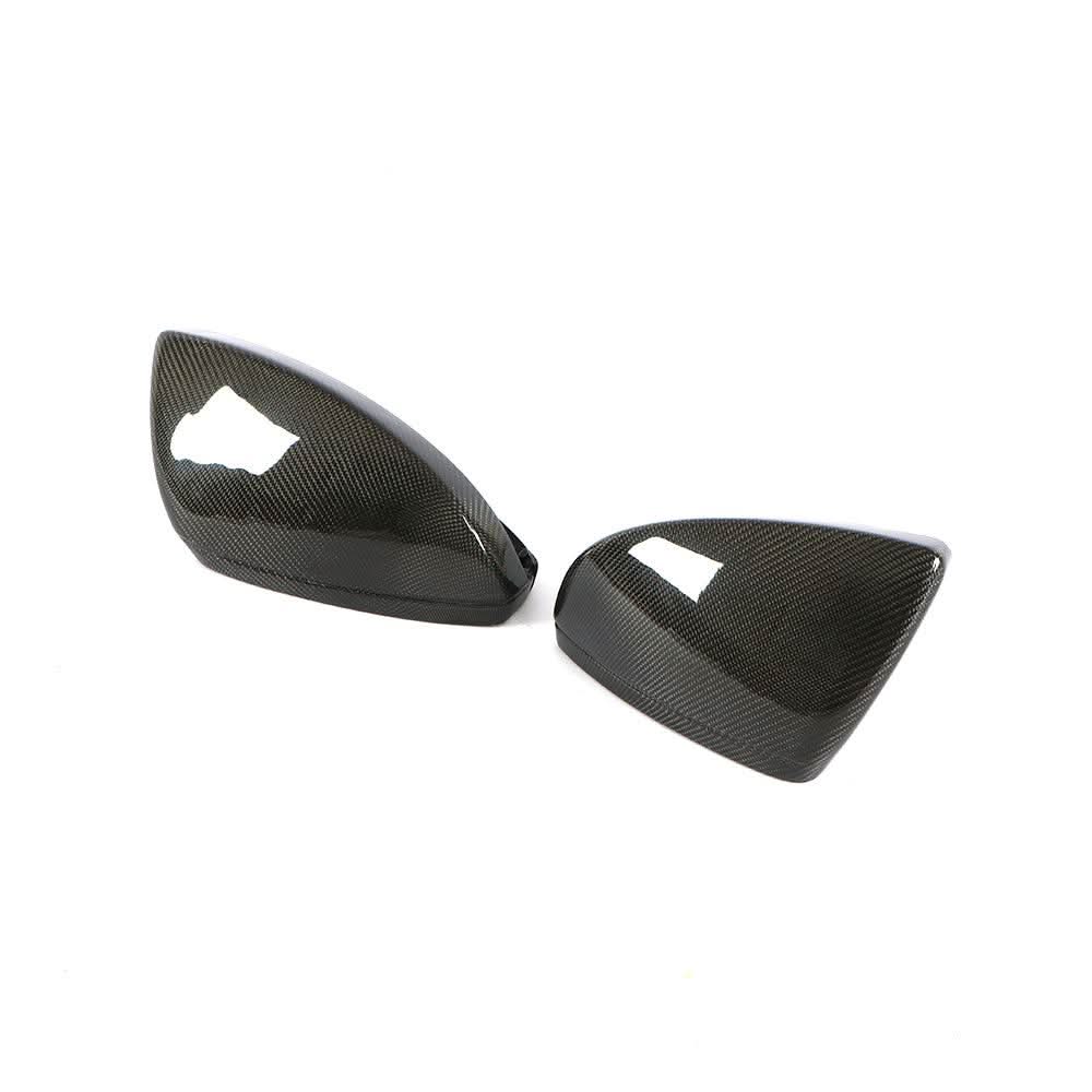 Replacement Carbon Fibre Mirror Covers for Audi C8 A6 RS6 A7 A8 LHD 19-23