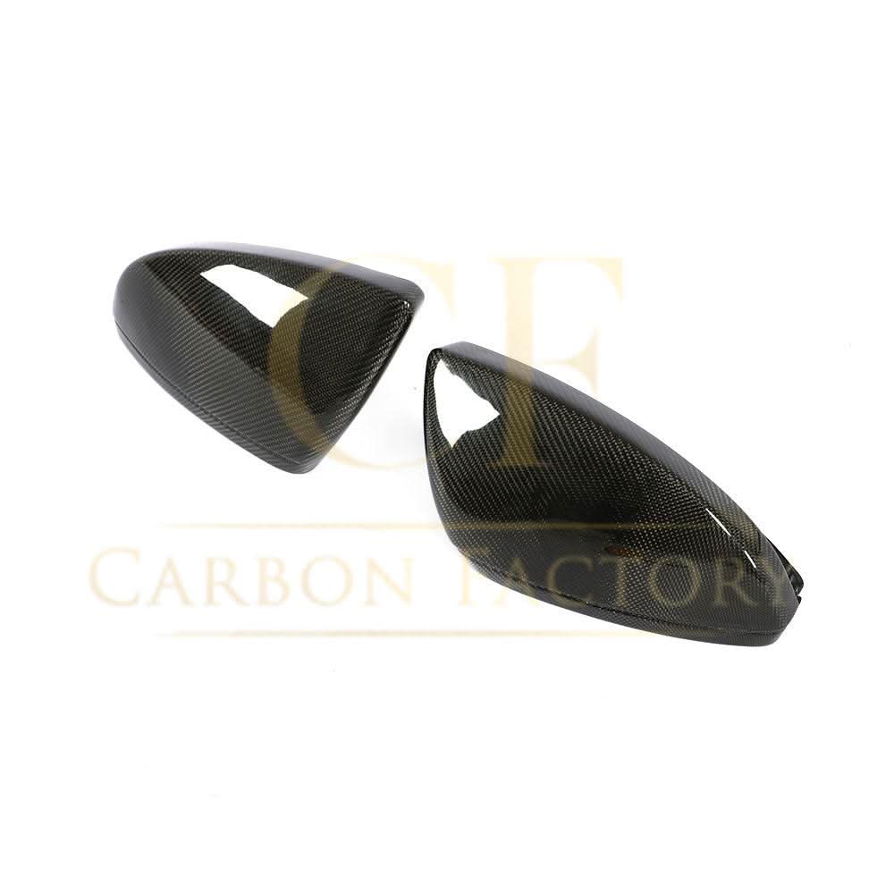 Replacement Carbon Fibre Mirror Covers for Audi C8 A6 RS6 A7 A8 LHD 19-23