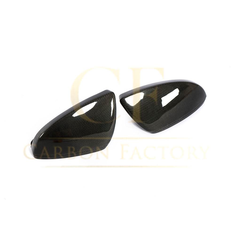 Replacement Carbon Fibre Mirror Covers for Audi C8 A6 RS6 A7 A8 LHD 19-23