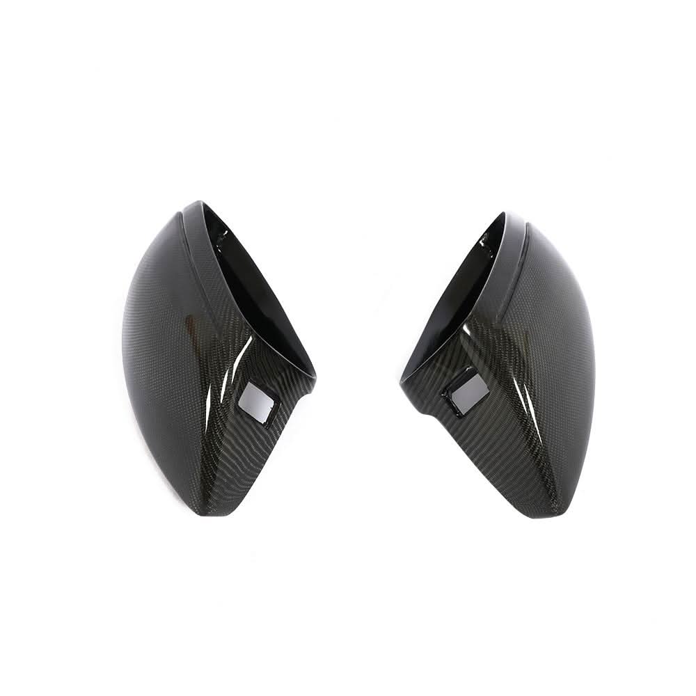 Replacement Carbon Fibre Mirror Covers for Audi C8 A6 RS6 A7 A8 LHD 19-23
