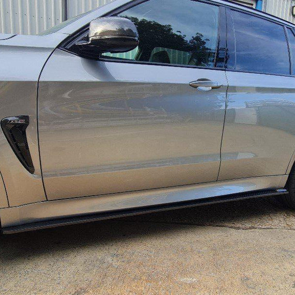 3D Style Carbon Fibre Side Skirts for BMW F15 X5 F16 F85 X5M F86 X6M 13-18