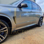 3D Style Carbon Fibre Side Skirts for BMW F15 X5 F16 F85 X5M F86 X6M 13-18