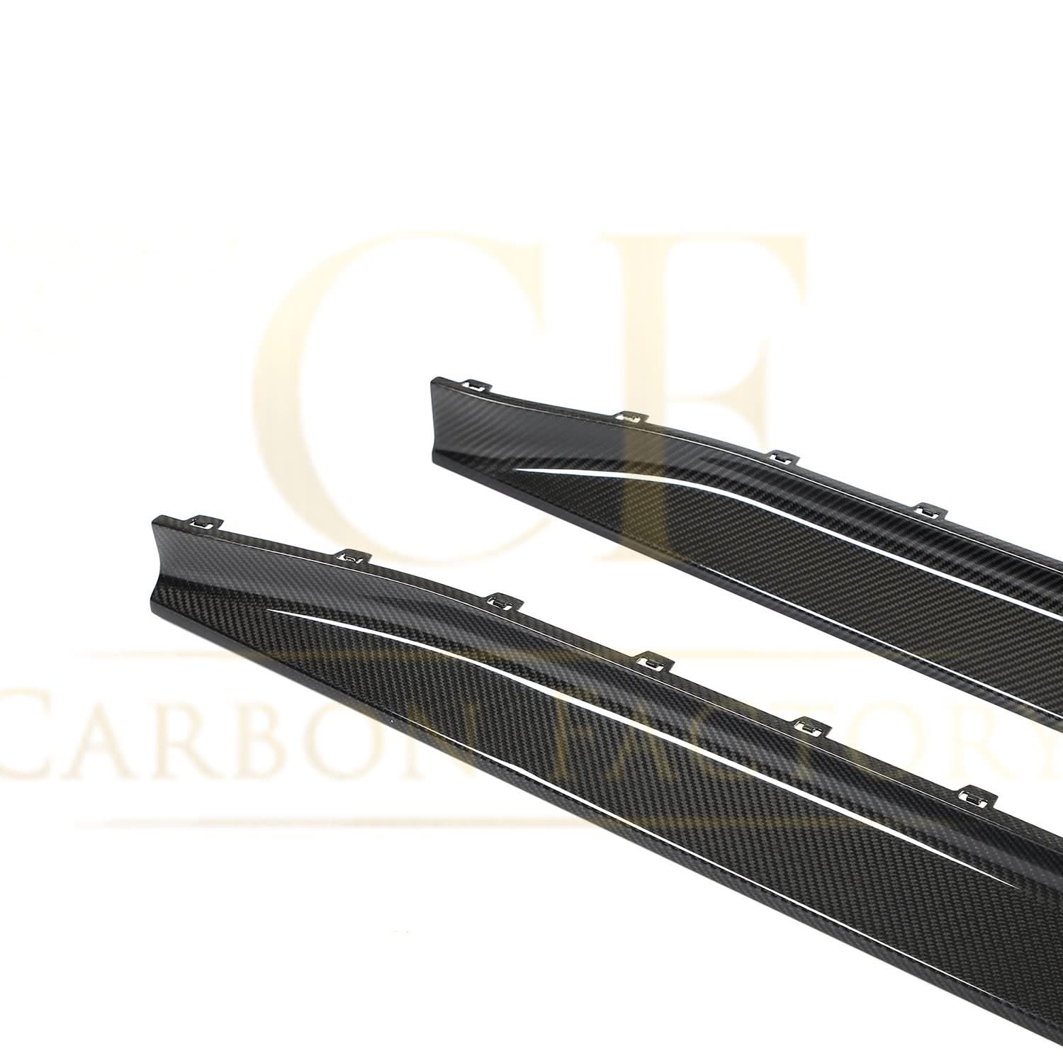3D Style Carbon Fibre Side Skirts for BMW G80 M3 21-Present