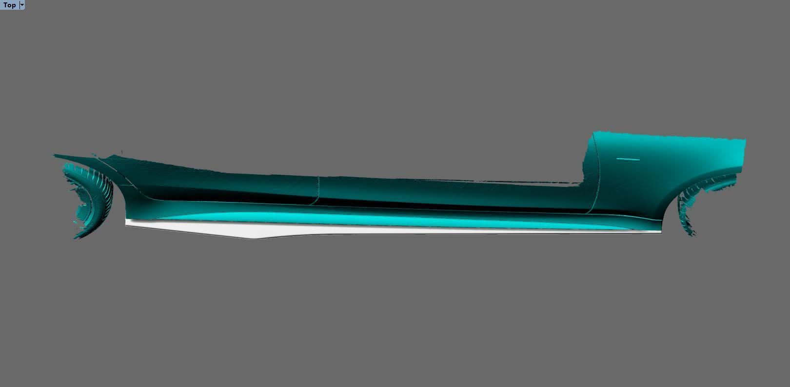 A Style Carbon Fibre Side Skirts for Mercedes Benz C257 CLS 19-Present