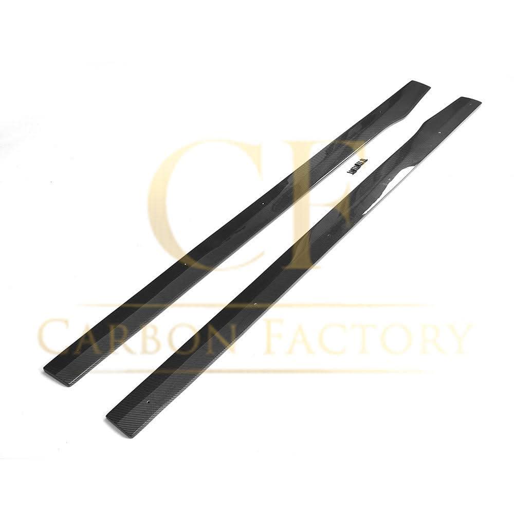 A Style Carbon Fibre Side Skirts for Mercedes W205 C Class & C63 15-21