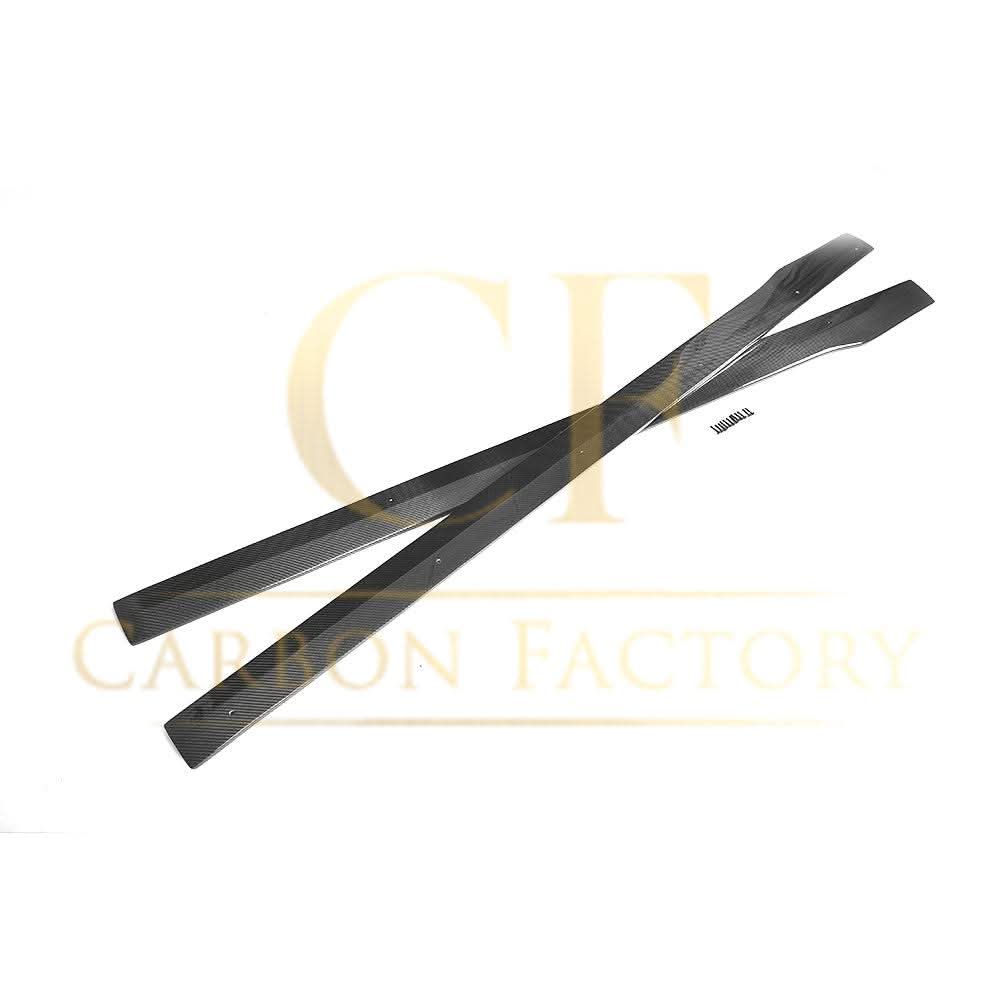 A Style Carbon Fibre Side Skirts for Mercedes W205 C Class & C63 15-21