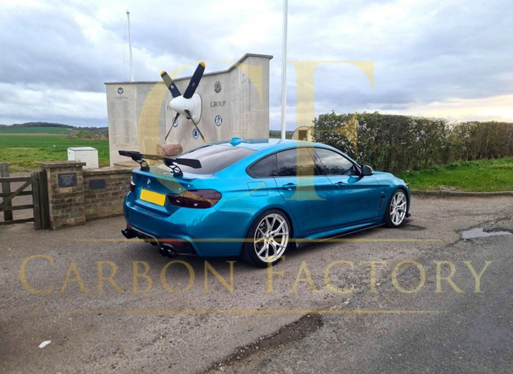 B Style Carbon Fibre Side Skirts for BMW F32 F33 F36 4 Series 14-20