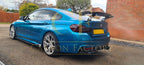 B Style Carbon Fibre Side Skirts for BMW F32 F33 F36 4 Series 14-20