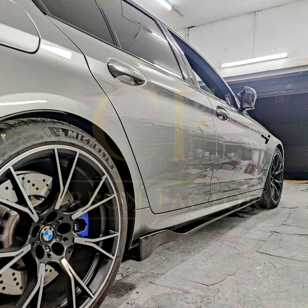 B Style Carbon Fibre Side Skirts for BMW F32 F33 F36 4 Series 14-20