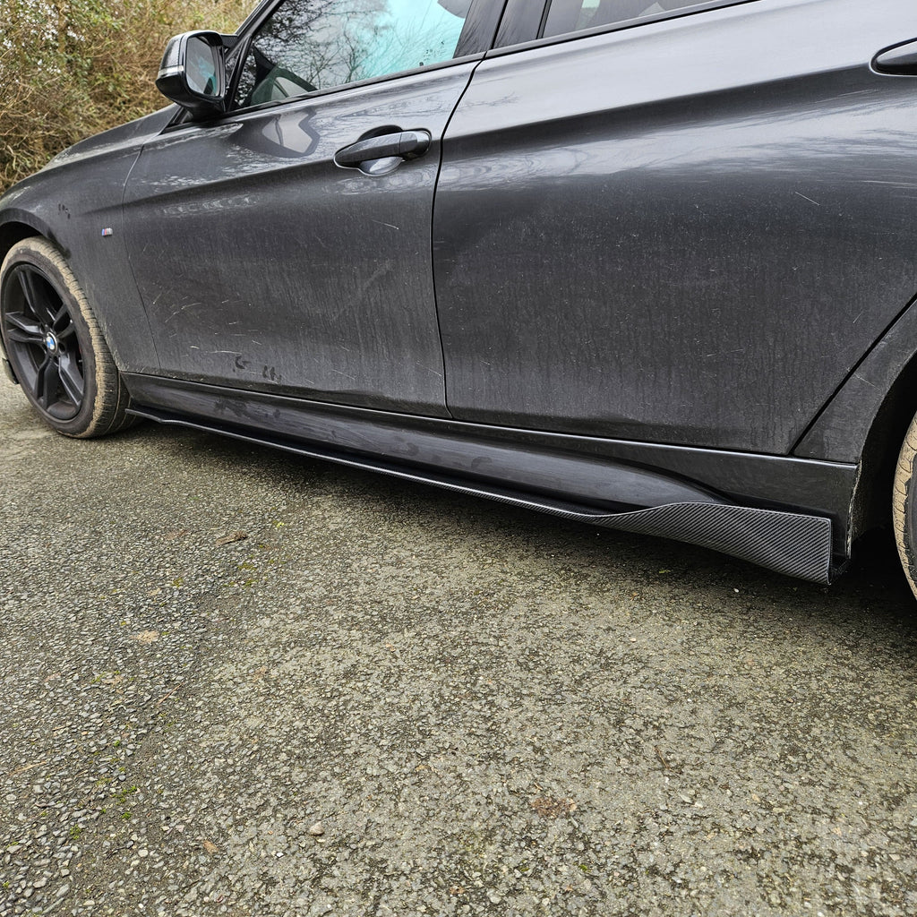 B Style Carbon Fibre Side Skirts for BMW F32 F33 F36 4 Series 14-20