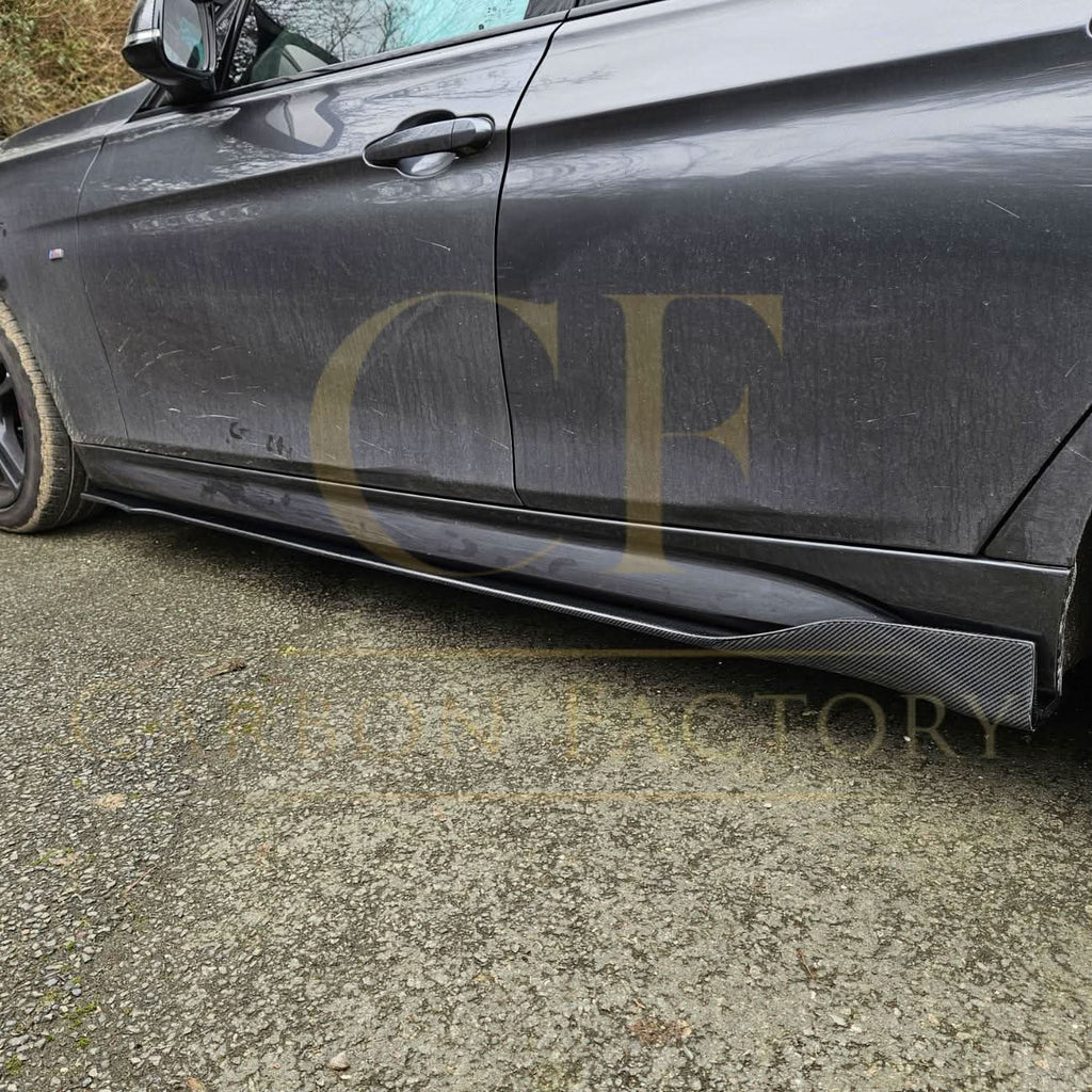 B Style Carbon Fibre Side Skirts for BMW F32 F33 F36 4 Series 14-20