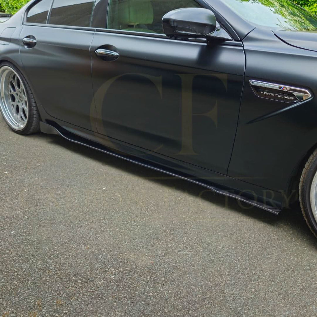 B Style Carbon Fibre Side Skirts for BMW F32 F33 F36 4 Series 14-20