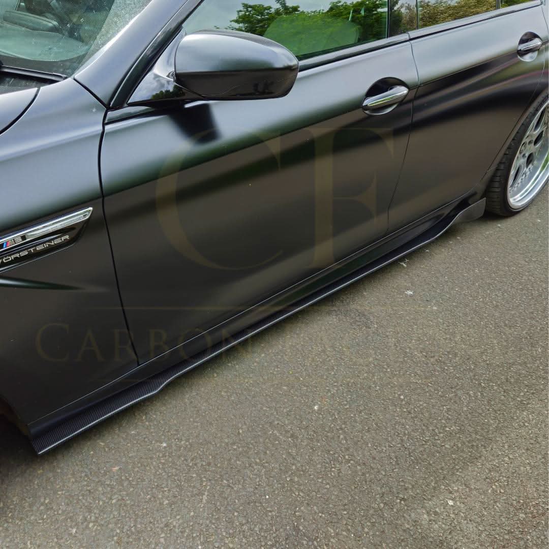 B Style Carbon Fibre Side Skirts for BMW F32 F33 F36 4 Series 14-20