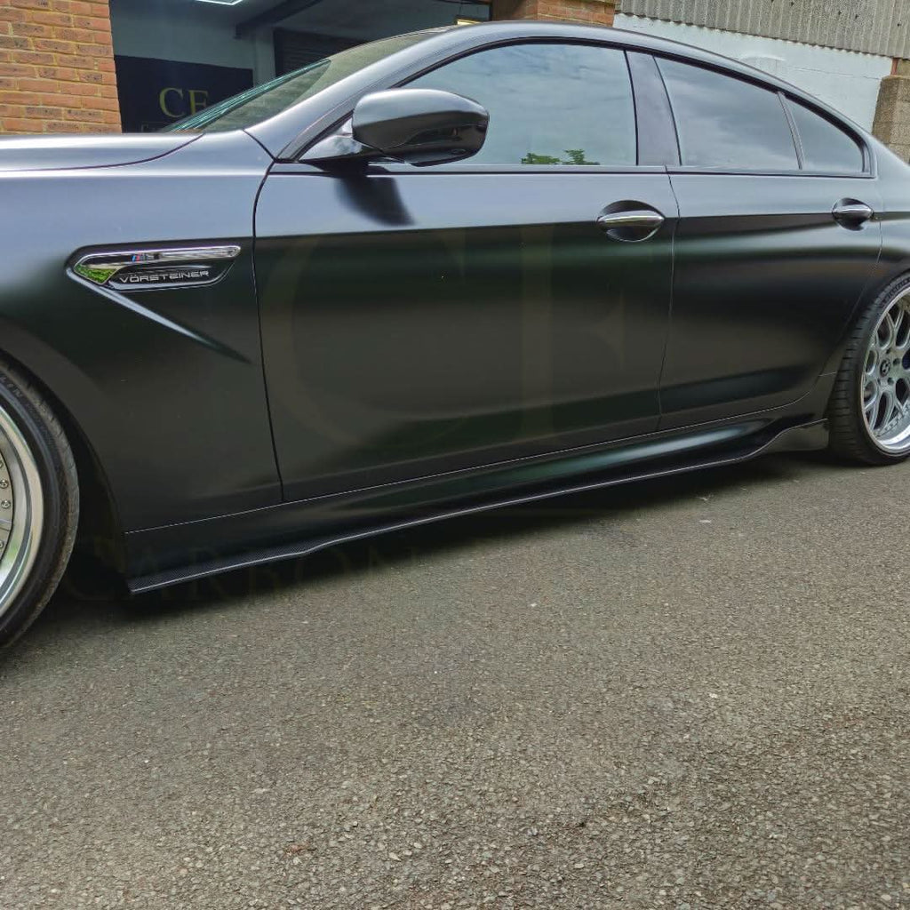 B Style Carbon Fibre Side Skirts for BMW F32 F33 F36 4 Series 14-20