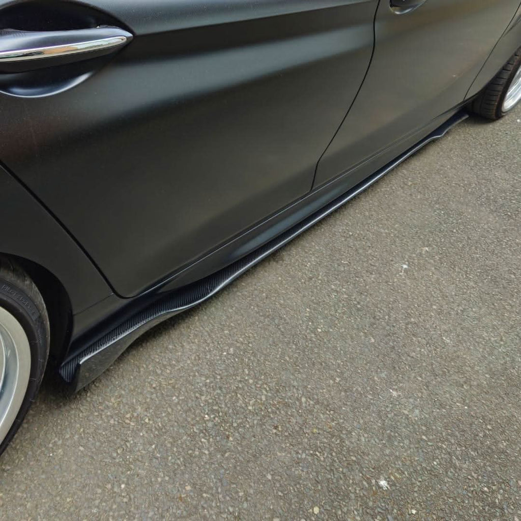 B Style Carbon Fibre Side Skirts for BMW F32 F33 F36 4 Series 14-20