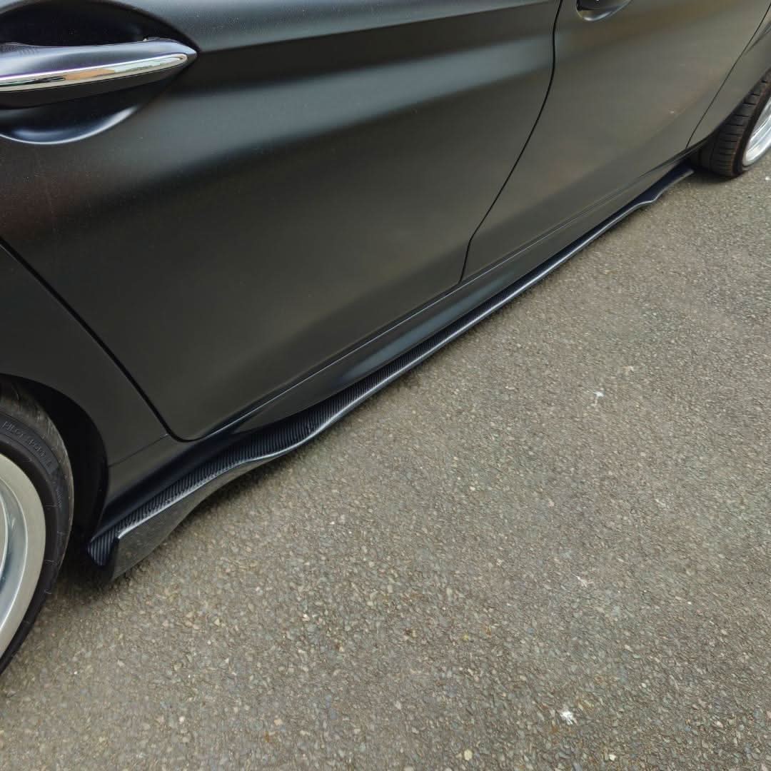 B Style Carbon Fibre Side Skirts for BMW F32 F33 F36 4 Series 14-20