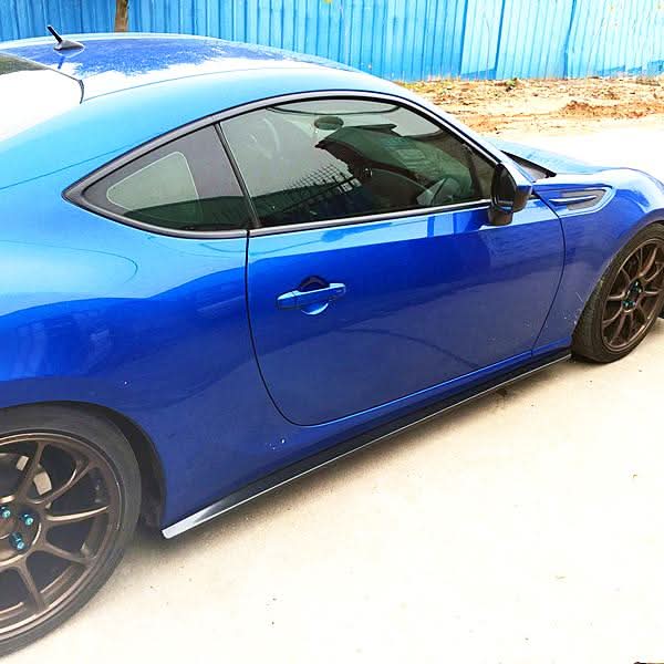 BT Style Carbon Fibre Side Skirts for Toyota GT86 12-20