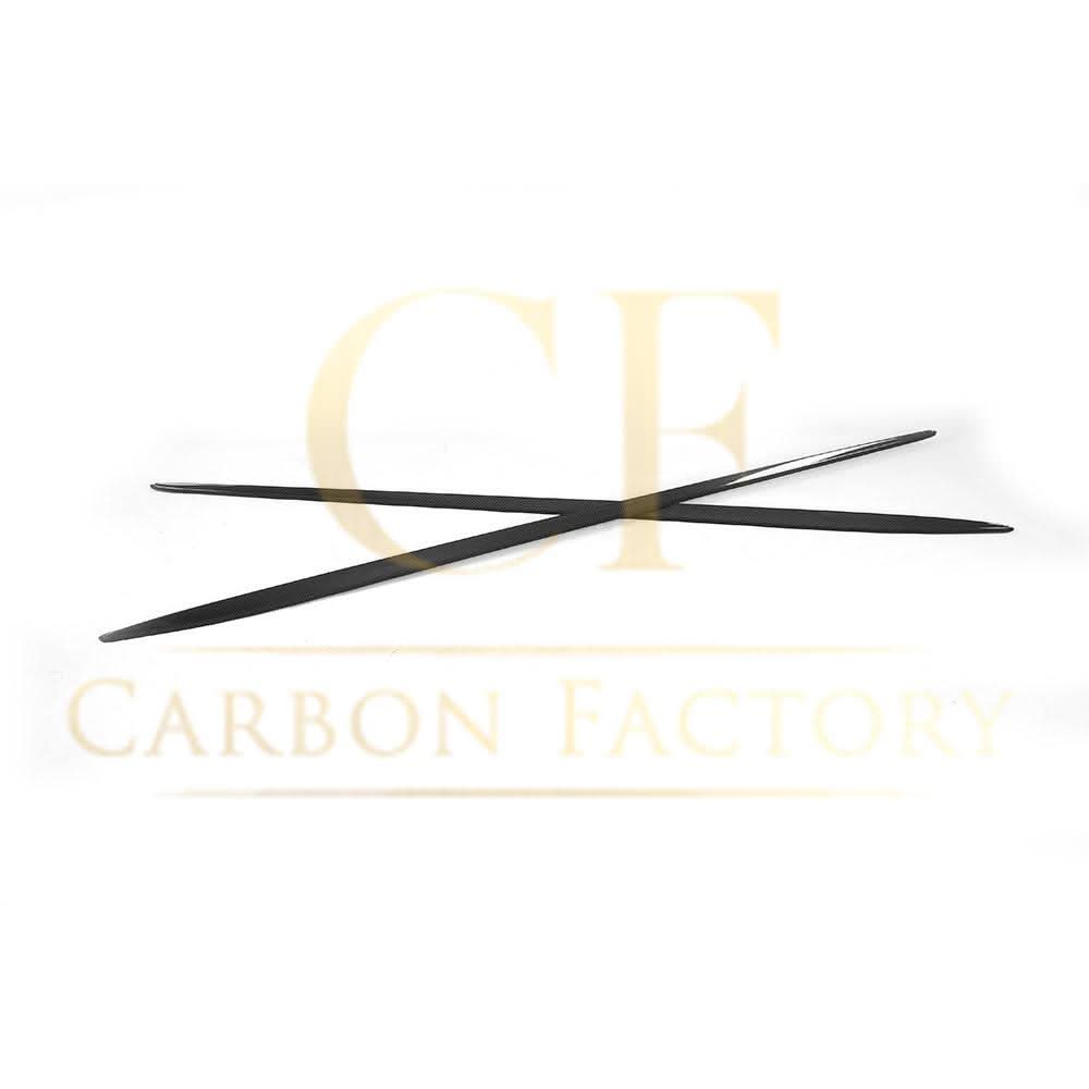 Carbon Fibre Side Skirts Trims for Mercedes C238 E Class Coupe 16-23