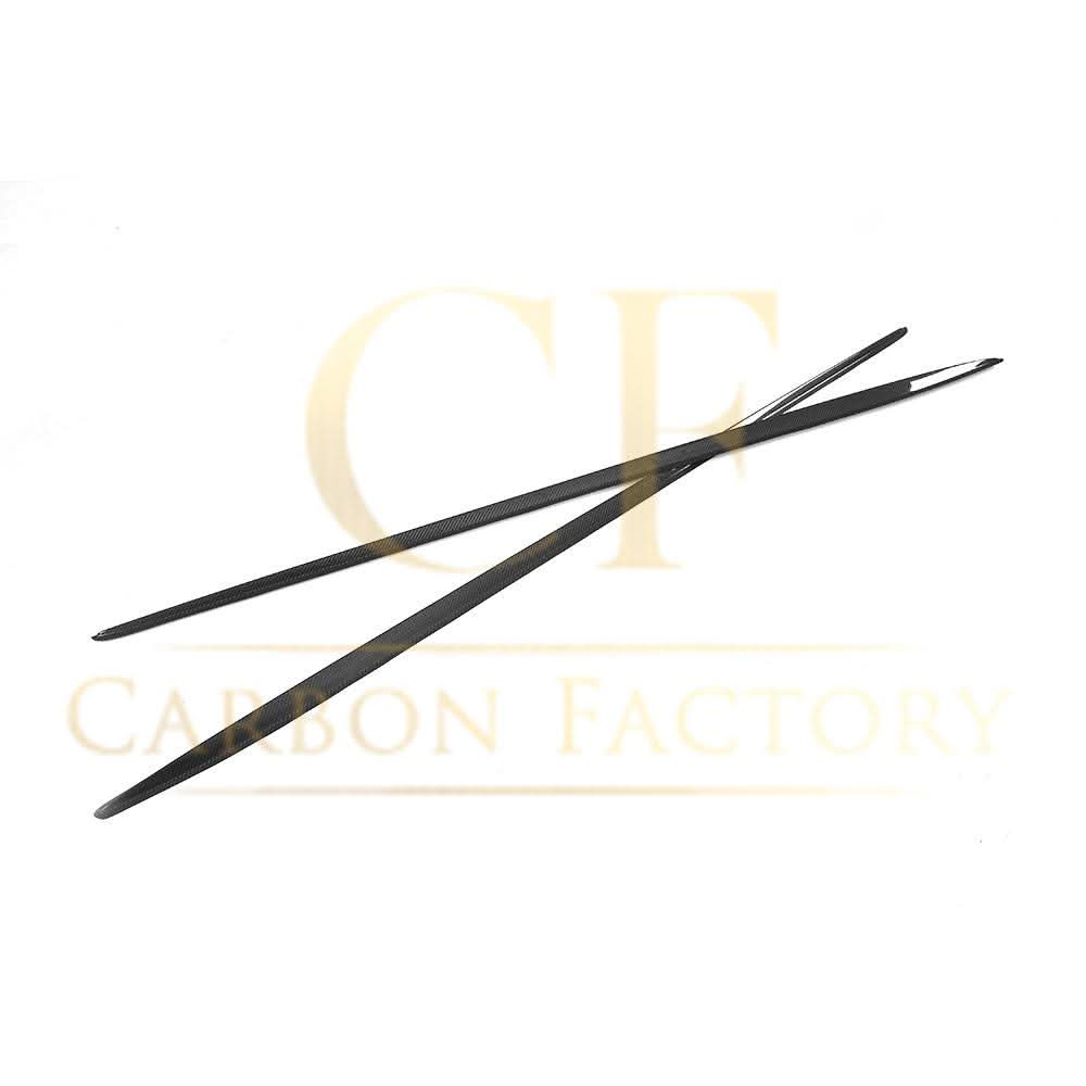Carbon Fibre Side Skirts Trims for Mercedes C238 E Class Coupe 16-23