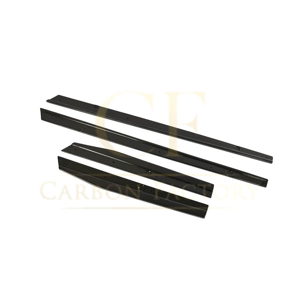 Carbon Fibre Side Skirts Trims for VW Golf MK7 MK7.5 inc GTI & R 14-20