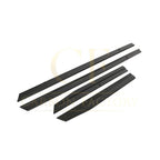 Carbon Fibre Side Skirts Trims for VW Golf MK7 MK7.5 inc GTI & R 14-20