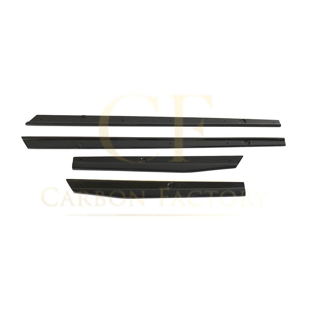 Carbon Fibre Side Skirts Trims for VW Golf MK7 MK7.5 inc GTI & R 14-20