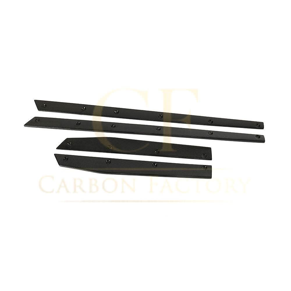 Carbon Fibre Side Skirts Trims for VW Golf MK7 MK7.5 inc GTI & R 14-20