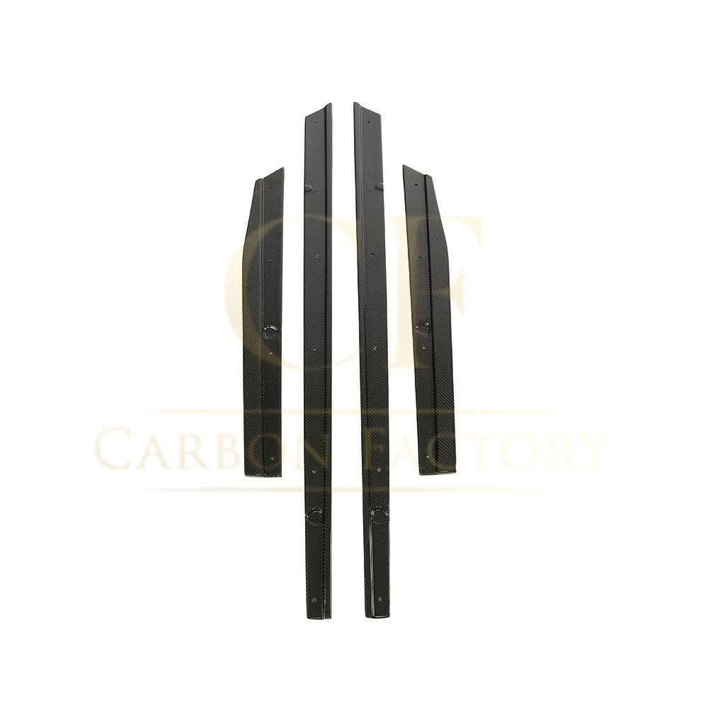 Carbon Fibre Side Skirts Trims for VW Golf MK7 MK7.5 inc GTI & R 14-20