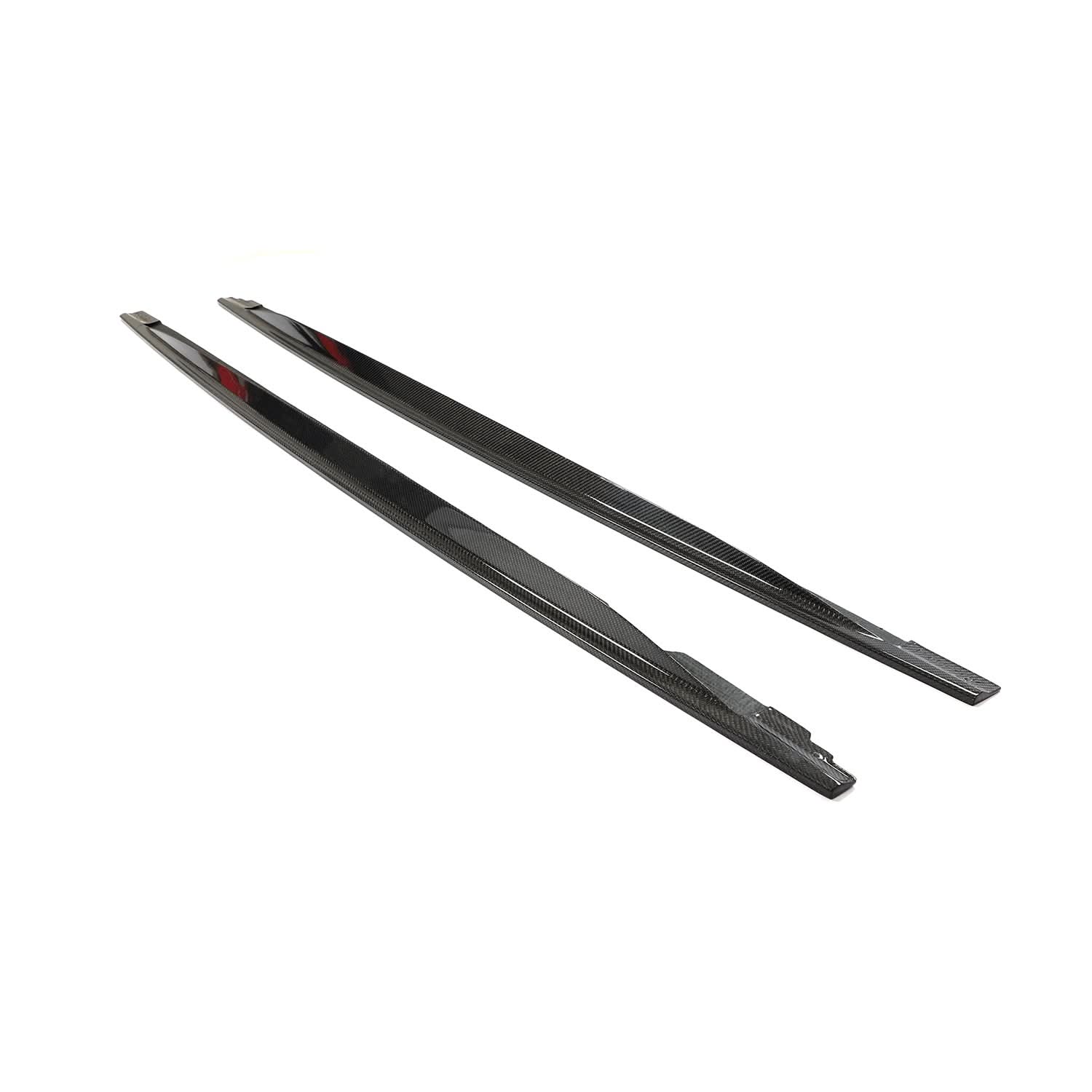 CF Style Carbon Fibre Side Skirts for VW Golf MK8 8R 21-Present
