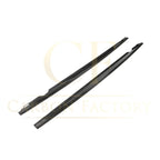 CF Style Carbon Fibre Side Skirts for VW Golf MK8 8R 21-Present